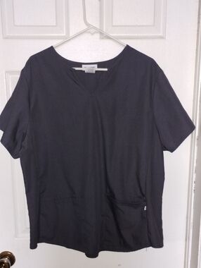 Scrubstar Charcoal Medical Scrub Top XL